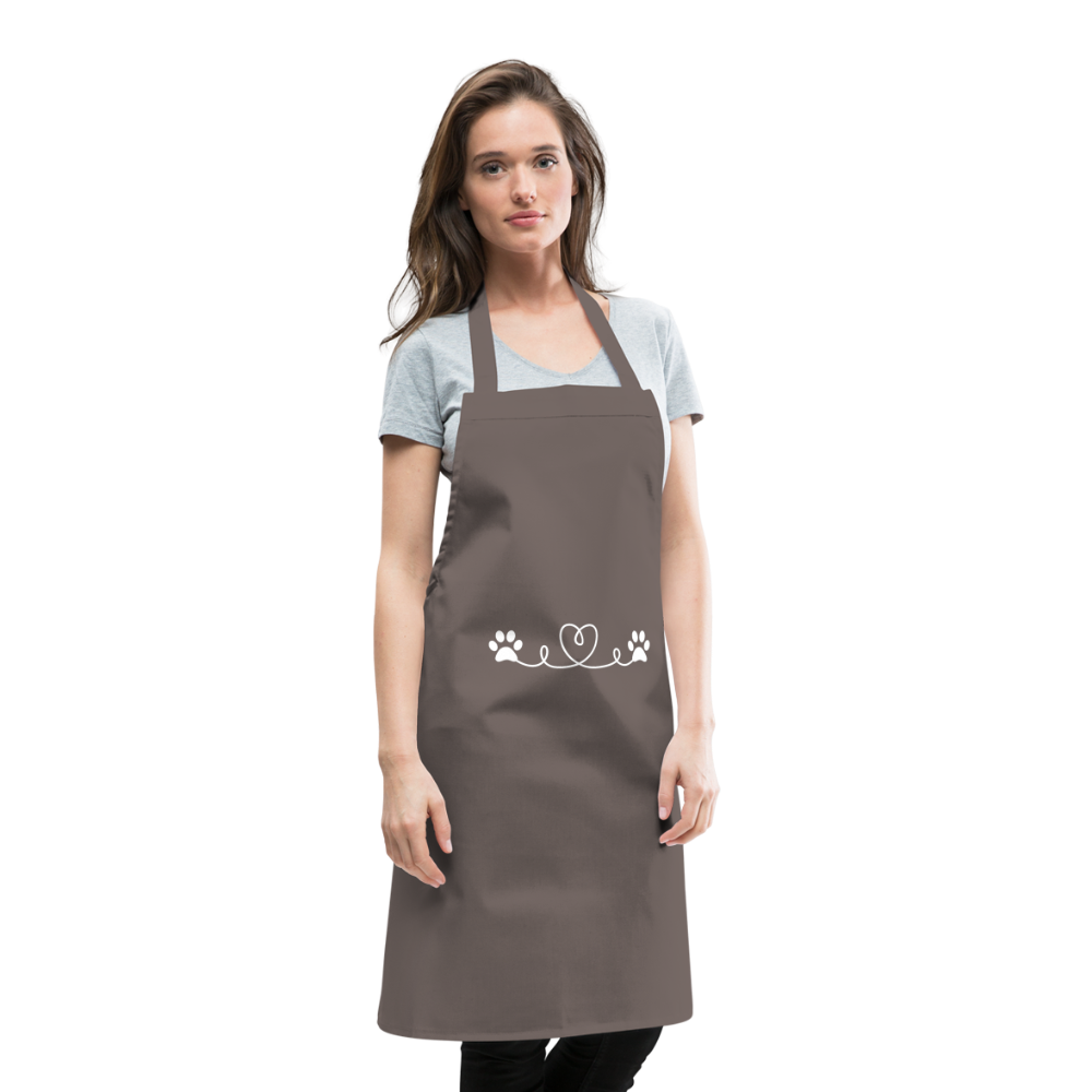 SCOMBOO Kochschürze - Mit Liebe gebacken, mit Stil getragen - grey