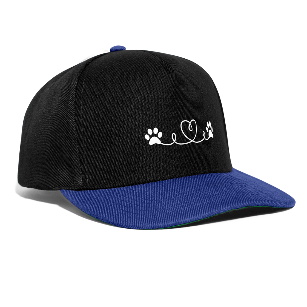SCOMBOO Snapback - Sonnenschutz mit Stil - black/bright royal