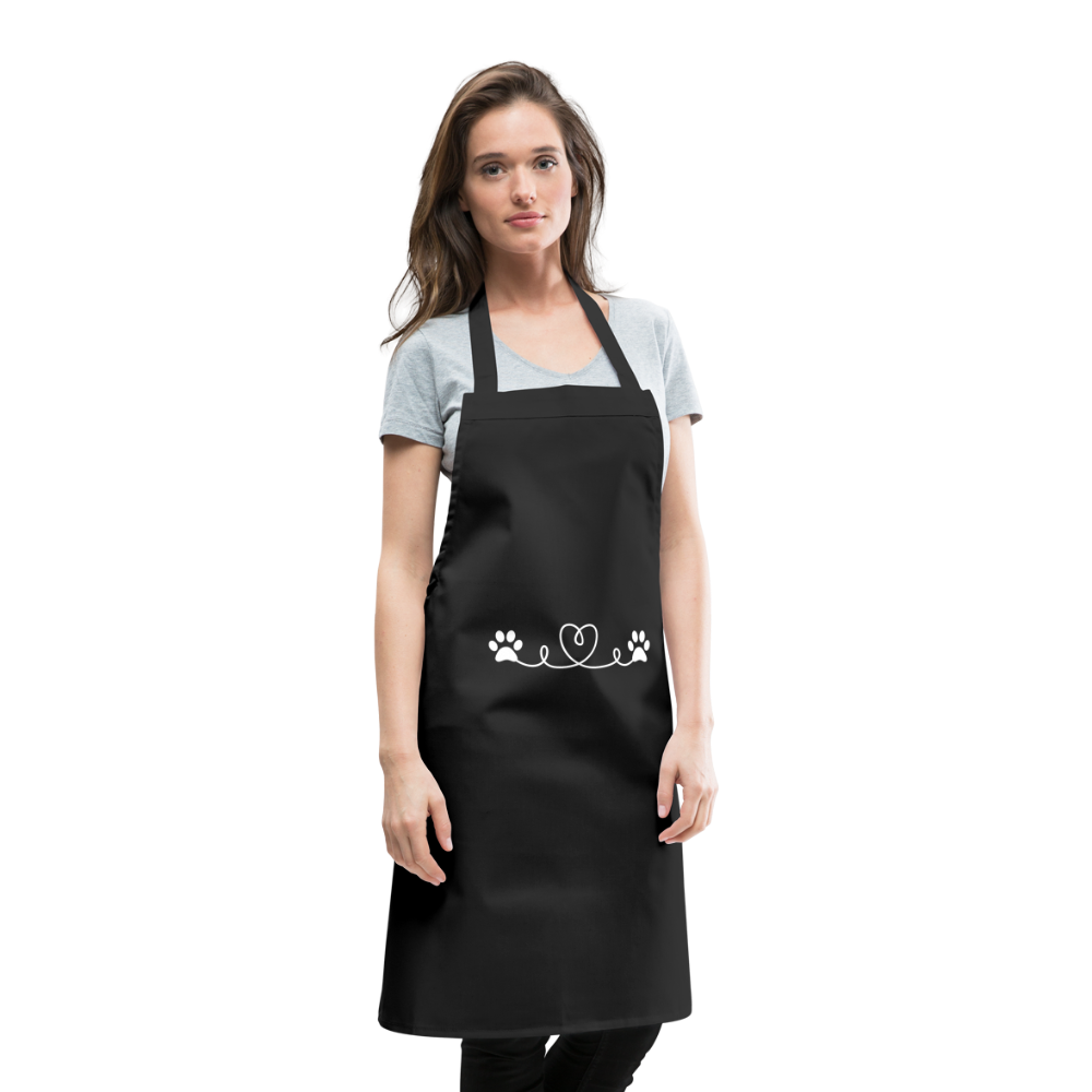 SCOMBOO Kochschürze - Mit Liebe gebacken, mit Stil getragen - black