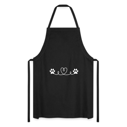 SCOMBOO Kochschürze - Mit Liebe gebacken, mit Stil getragen - black