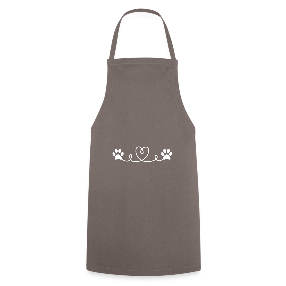 SCOMBOO Kochschürze - Mit Liebe gebacken, mit Stil getragen - grey