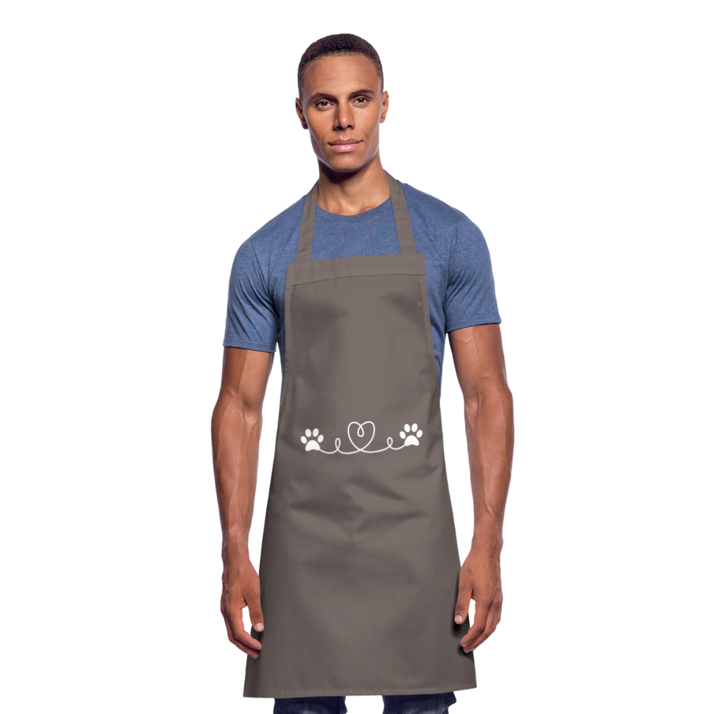SCOMBOO Kochschürze - Mit Liebe gebacken, mit Stil getragen - grey