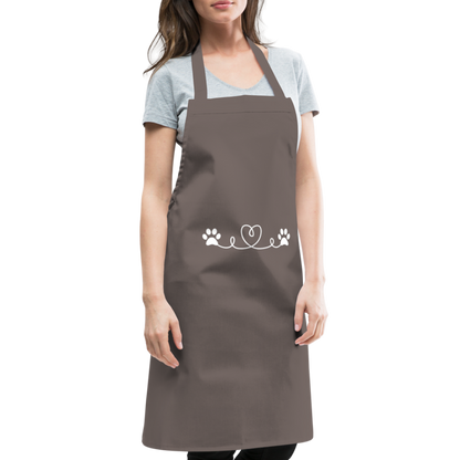 SCOMBOO Kochschürze - Mit Liebe gebacken, mit Stil getragen - grey
