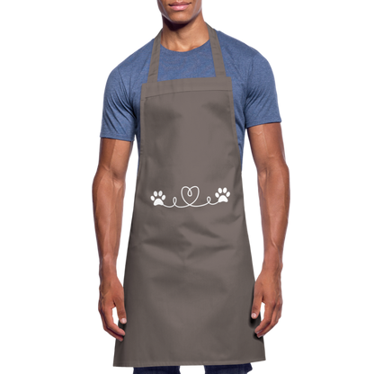 SCOMBOO Kochschürze - Mit Liebe gebacken, mit Stil getragen - grey