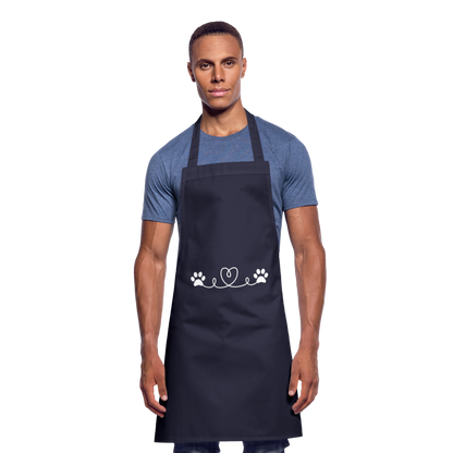SCOMBOO Kochschürze - Mit Liebe gebacken, mit Stil getragen - navy