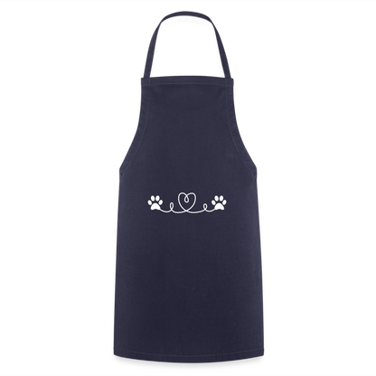 SCOMBOO Kochschürze - Mit Liebe gebacken, mit Stil getragen - navy