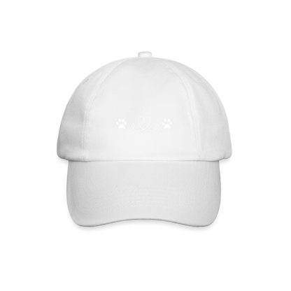 SCOMBOO BaseCap - Abenteuer im Blick - white/white