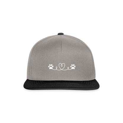 SCOMBOO Snapback - Sonnenschutz mit Stil - graphite/black