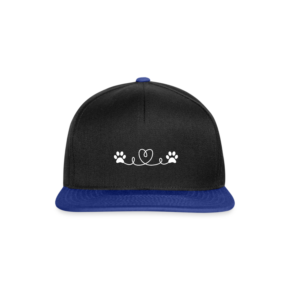 SCOMBOO Snapback - Sonnenschutz mit Stil - black/bright royal