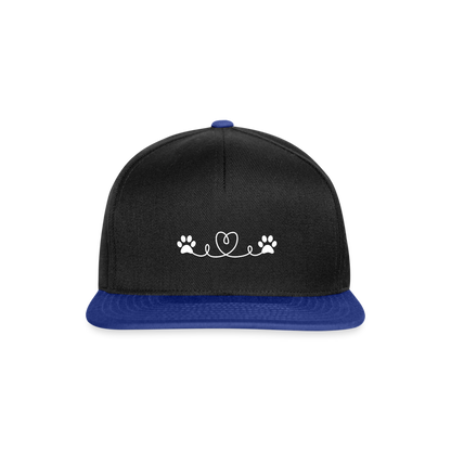 SCOMBOO Snapback - Sonnenschutz mit Stil - black/bright royal