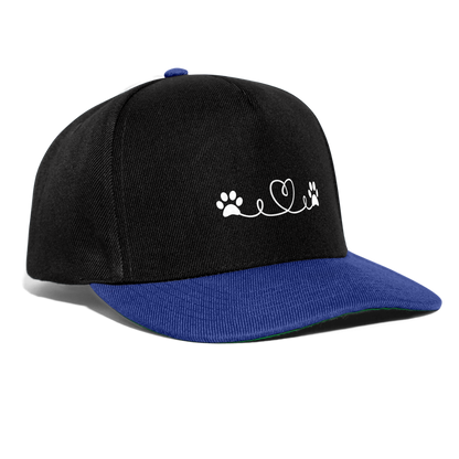 SCOMBOO Snapback - Sonnenschutz mit Stil - black/bright royal
