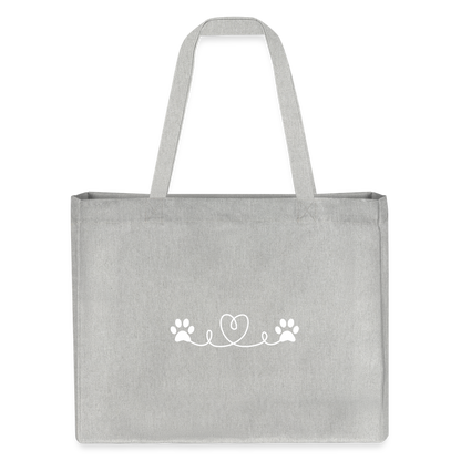 SCOMBOO ShoppingBag - Für alles, was dir lieb ist - heather grey