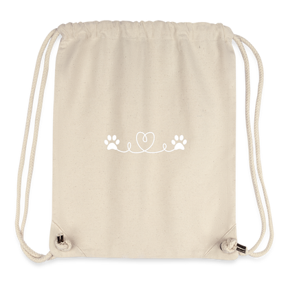 SCOMBOO GymBag - Pack's an, halt dich fit! - natural
